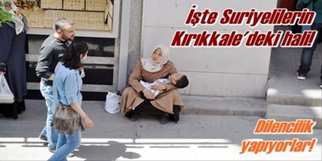 Savaştan kaçtı dilenci oldu!