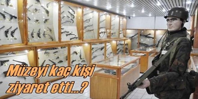 Silah Müzesine 2 bin 500 ziyaretçi