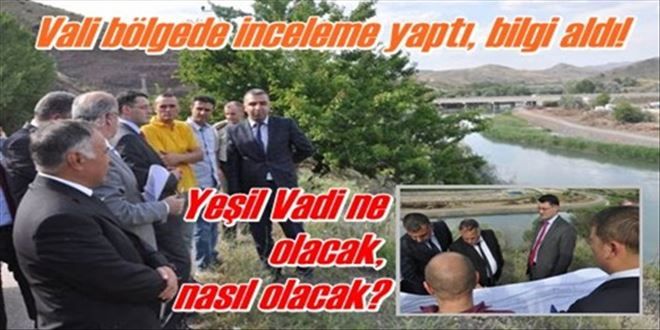 Yeşil vadi Kırıkkale için önemli