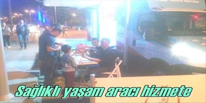 Sağlıklı yaşam aracı hizmete