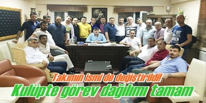 Kırıkkalespor´da görev dağılımı