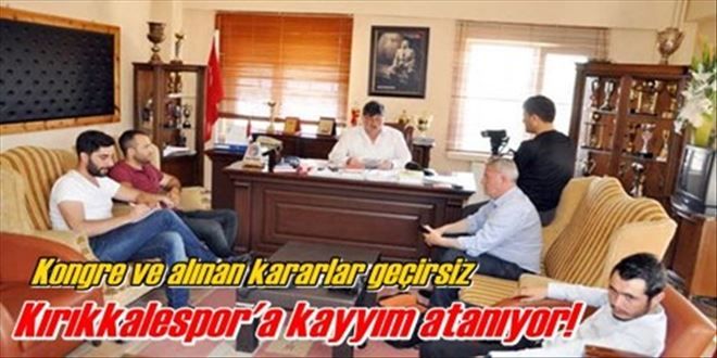 Kongre iptal, kayyum atanıyor!