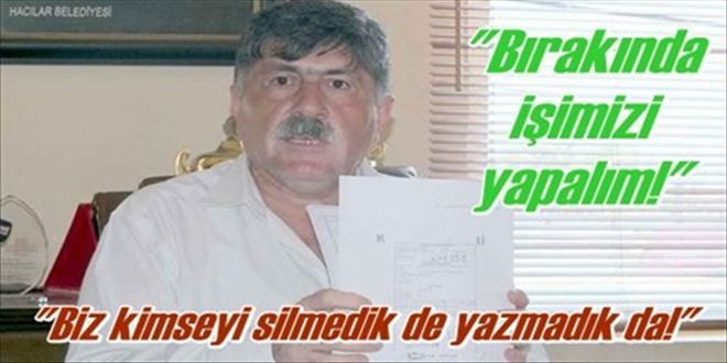 ?BIRAKINDA İŞİMİZİ YAPALIM?