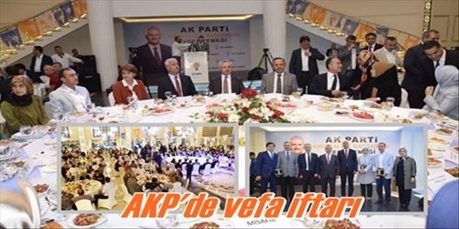 AK Parti´de vefa iftarı