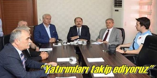 ?Yatırımların takipçisiyiz?
