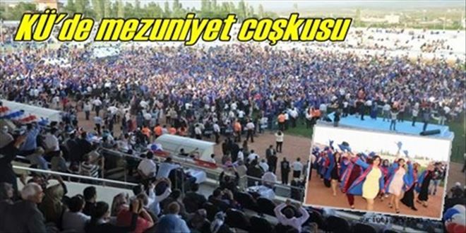 KÜ´de mezuniyet coşkusu