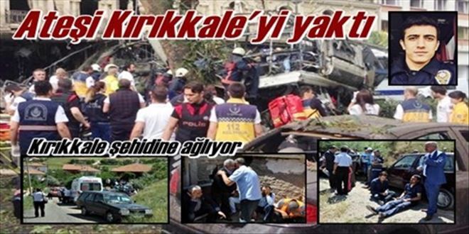 Kırıkkale Şehidine ağlıyor