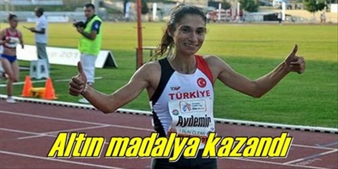 Aydemir altın madalya kazandı