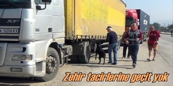 Zehir tacirlerine geçit yok!