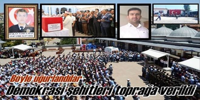 Şehitlere son görev