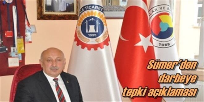 Sümer´den darbe girişimine kınama