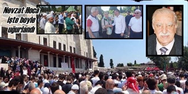 Nevzat Hoca böyle uğurlandı