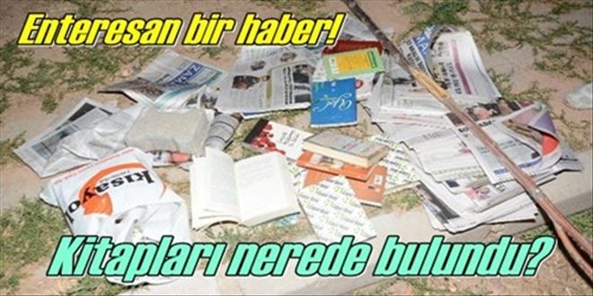 FETÖ´nün kitapları bulundu!