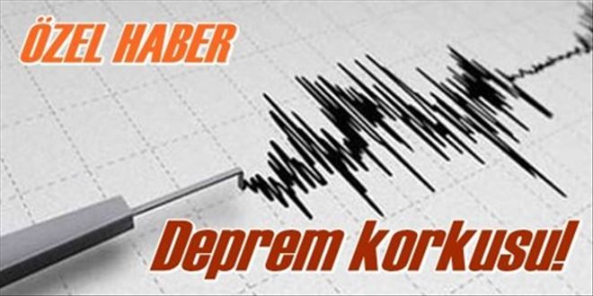 Deprem korkusu sardı!
