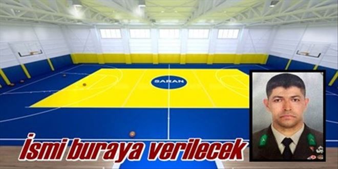 Adı salona verilecek!