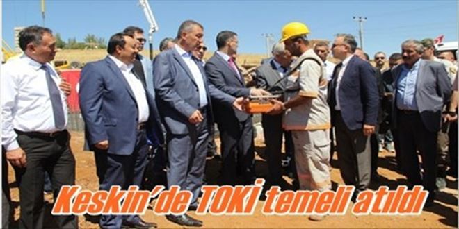 TOKİ temeli atıldı