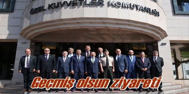 Komisyondan geçmiş olsun ziyareti