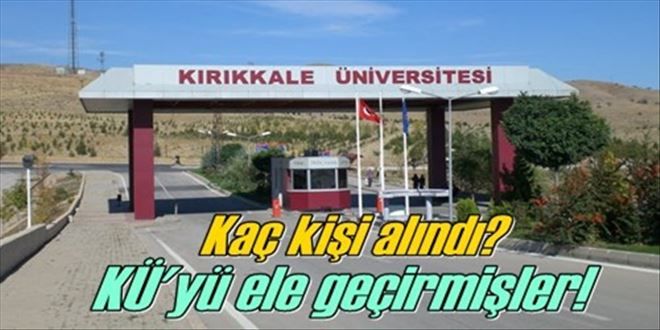 Üniversitede 92 kişi açığa alındı