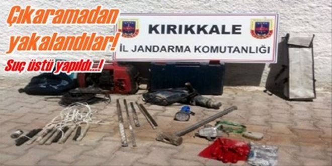 Definecilere suçüstü yapıldı!