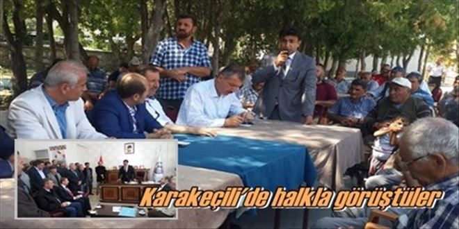 Karakeçili´den mesaj verdiler: