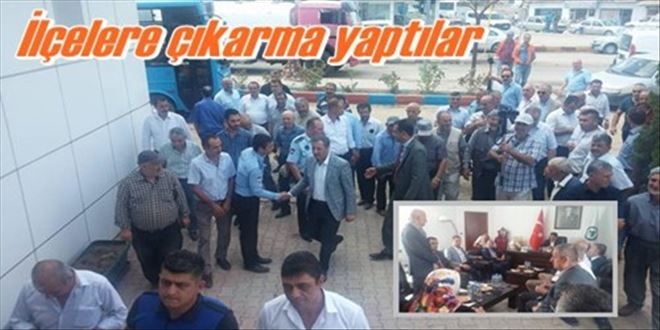 Vekillerden ilçelere çıkarma