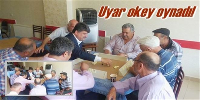 Başkan Uyar okeye döndü!