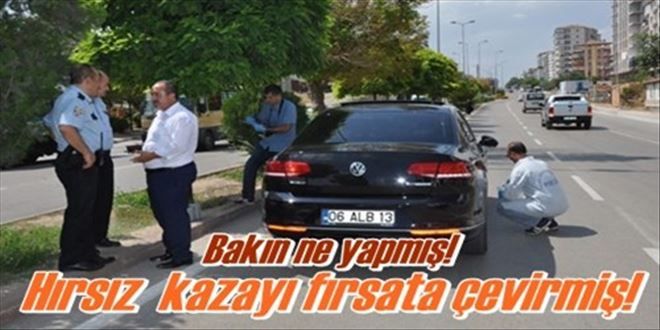 Kazayı fırsata çevirdi?!