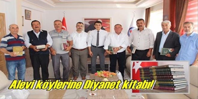 Diyanet kitapları teslim edildi