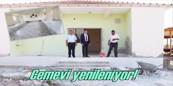 Kaymakamımız Cemevinde incelemelerde bulundu