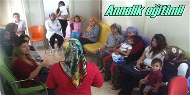 Gebe bilgilendirme çalışması sürüyor