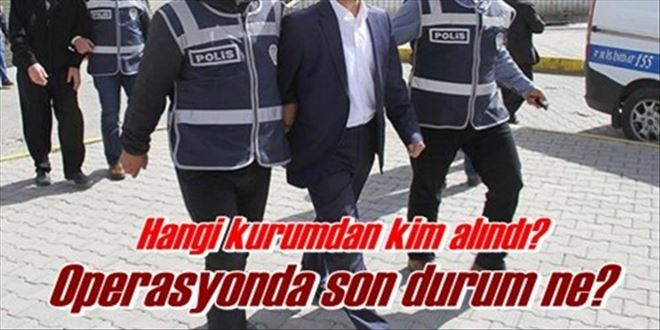 575 kişi açığa alındı