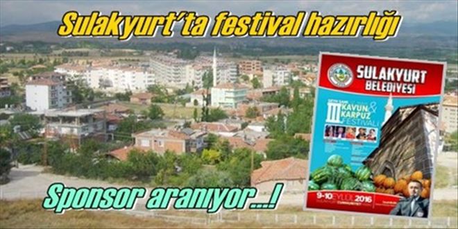 Sulakyurt festivale hazırlanıyor