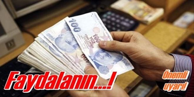 Vergi borçları yeniden yapılandırılıyor