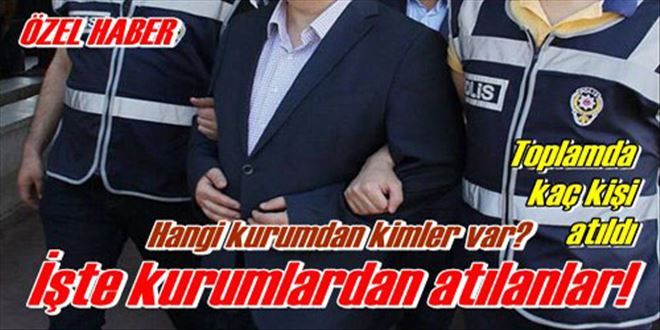Kırıkkale´den 174 kişi ihraç edildi