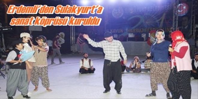 Erdemli´den Sulakyurt´a sanat köprüsü kuruldu