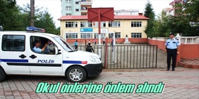 OKUL ÖNLERİNDE TEDBİR