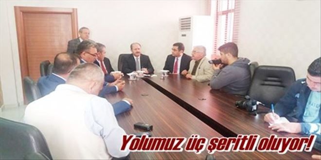 Yolumuz 3 şerit oluyor