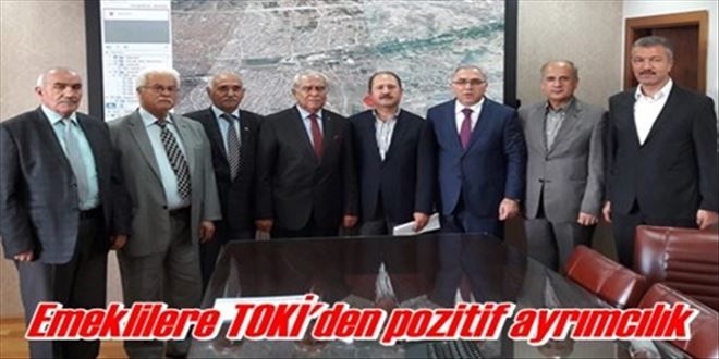 Emeklilere TOKİ tahsisi