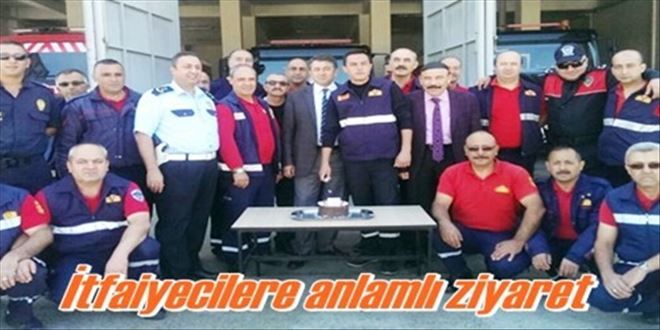 Emniyetten İtfaiyecilere ziyaret