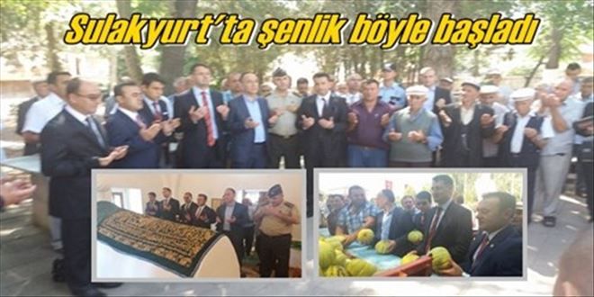 Sulakyurt´ta şenlik başladı