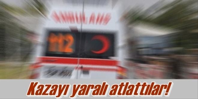 Kazada 3 kişi yaralandı!