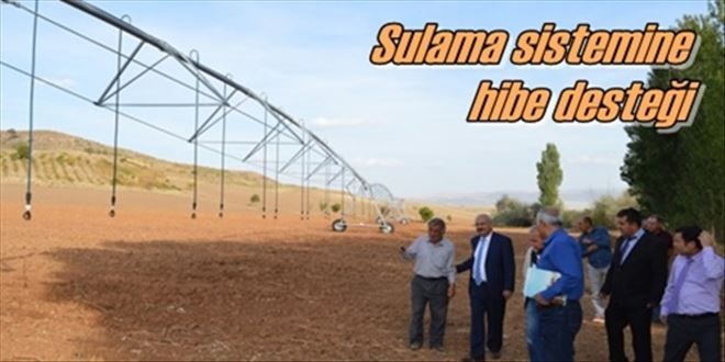 Sulama sistemlerine yüzde 50 hibe!