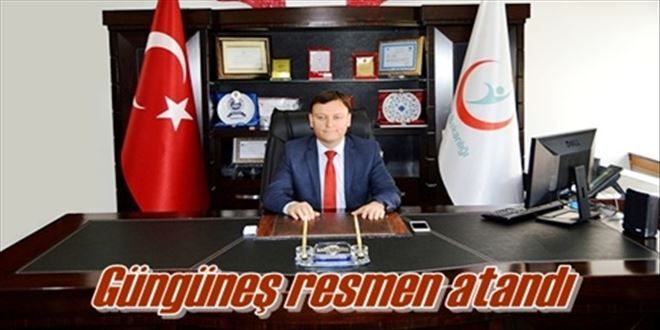 Güngüneş il müdürü oldu
