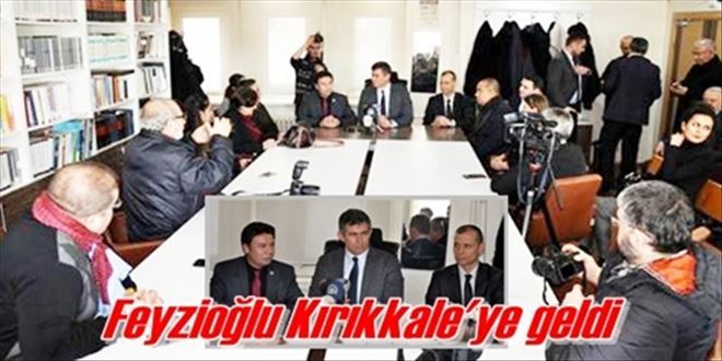 Feyzioğlu Kırıkkale´ye geldi