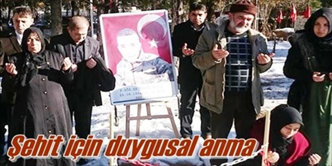 Şehit Özgür Mutlu dualarla anıldı