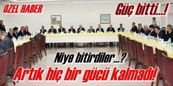 Artık hiçbir gücü kalmadı!