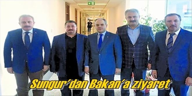 Bakan Kılıç´ı ziyaret etiler