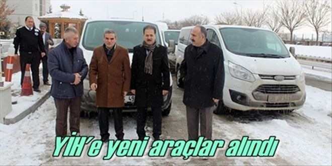 YİH´e yeni araçlar alındı