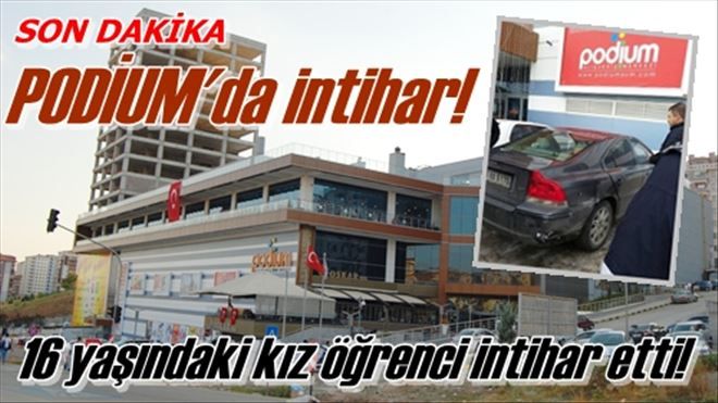 Podium´da intihar vakası!