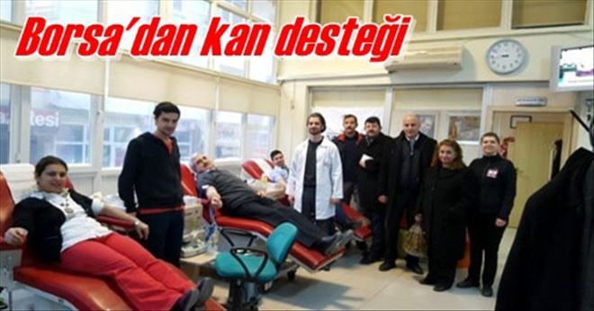 Borsa´dan kan desteği